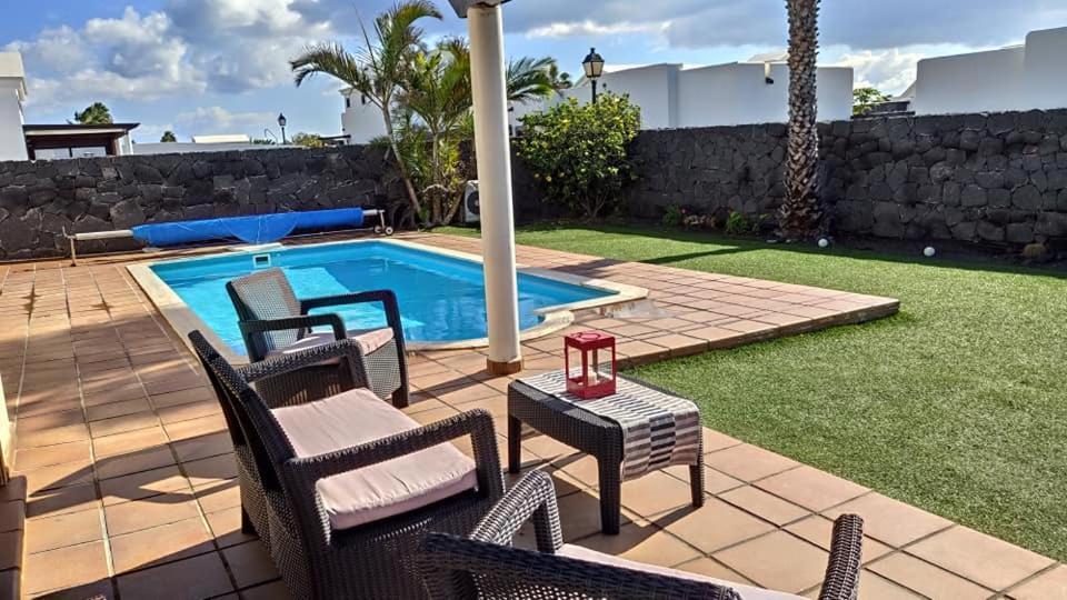 Villa Bol-Can Con Piscina Privada Playa Blanca  Bagian luar foto